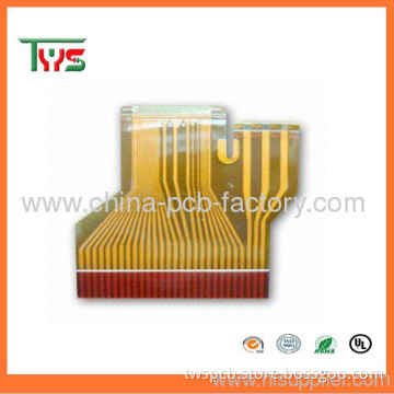 Flexible Pcb For Ledstrip With Fr4 Stiffener 